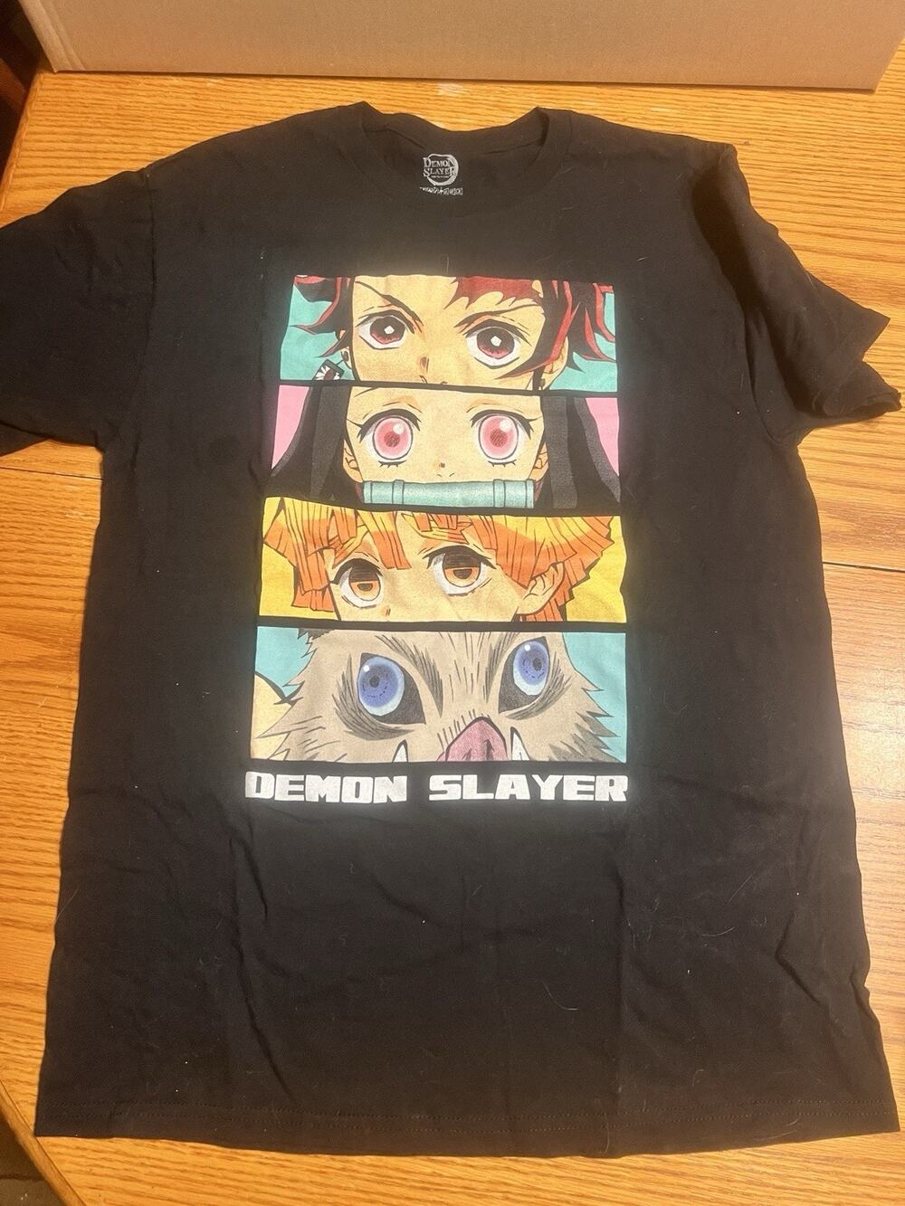 Demon Slayer Tanjiro Nezuko Graphic T-Shirt Men’s Medium